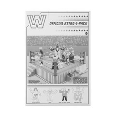 WWE Retro 4 Pack Ultimate Warrior Virgil Bobby Heenan King Harley Race Figure