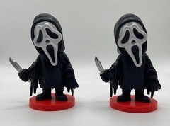CultureFly Scream Ghost Face Mystery Vinyl Figures Classic Mask Lot of 3