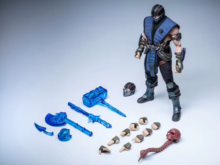 Limited Sales Mortal Combat Sub-Zero Bi-Han aka Noob Saibot 6″ Action Figure