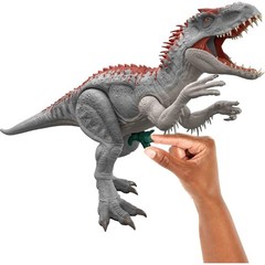 Jurassic World Electronic Real Feel Indominus Rex, Reimagined Dinosaur Figure 🆕