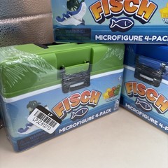 Lot Of 3 Fisch Microfigure 4 Packs & DLC Codes. Sealed 2025 Phat Mojo