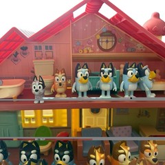 Moose Bluey Figures & House Furniture & More Huge Lot Nana Indy Snickers