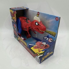 Marvel Spider-Man Web Chompin’ Spider-Rex T-Rex 16-Inch Action Figure w/ Sounds