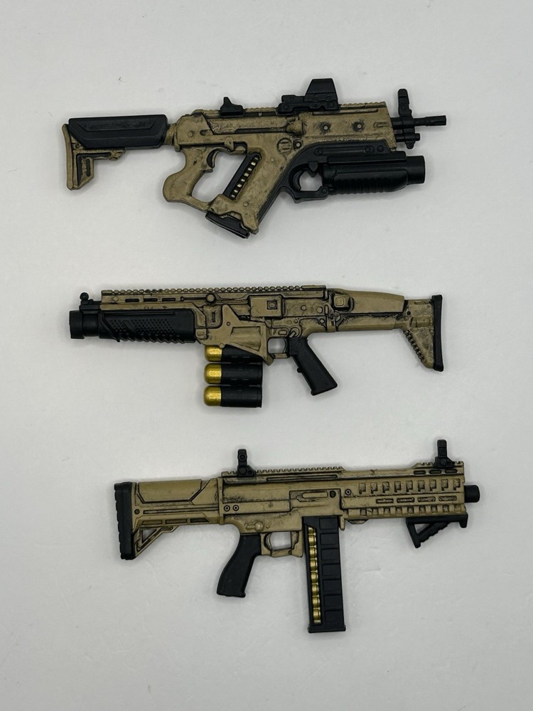 Valaverse Action Force Weapon Pack India II Machine Gun Lot Fodder 1/12 Scale