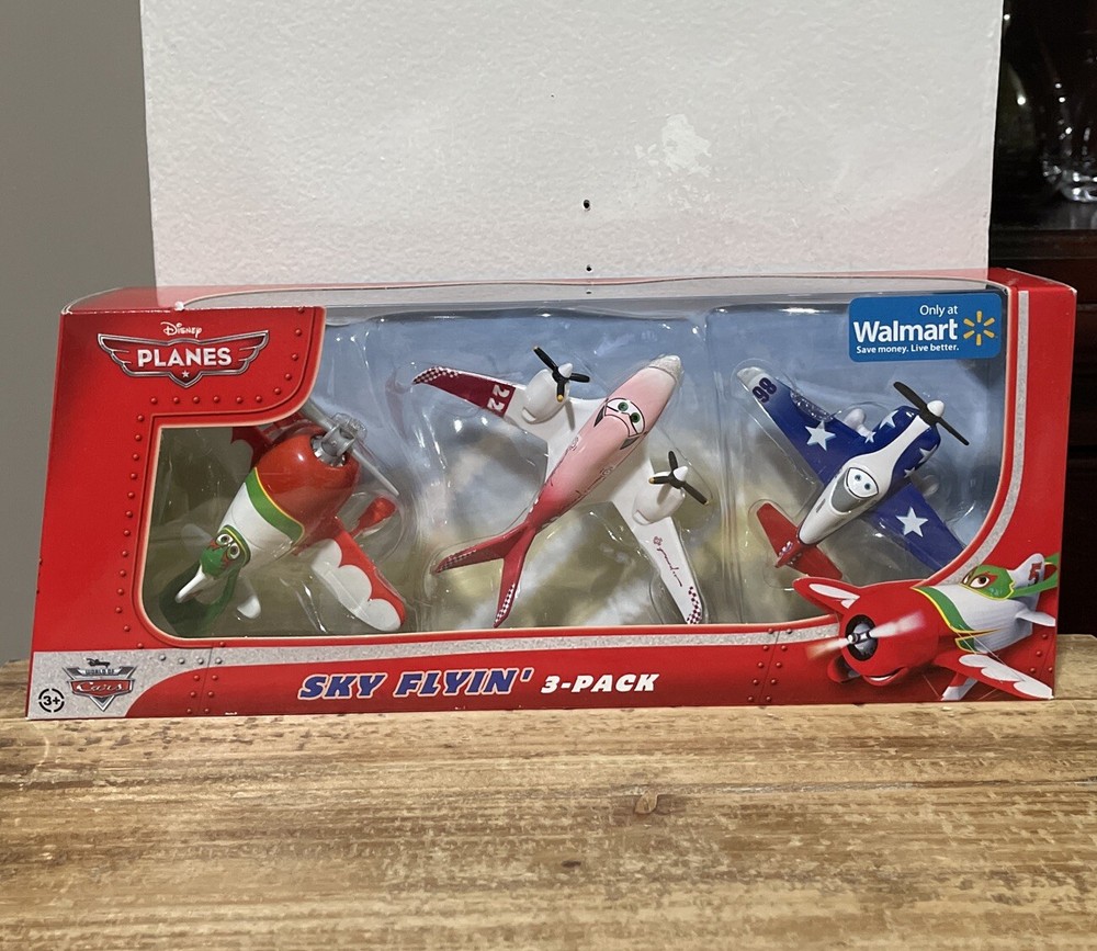 Mattel Disney Pixar Planes Sky Flyin’ 3 Pack El Chupacabra Rochelle LJH 86