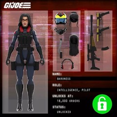Haslab G.I. Joe Classified Cobra Rattler NIB All Tiers Plus Crimson Strike Team