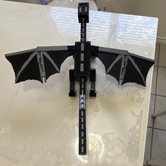 LEGO The Ender Dragon Custom Printed Figure Black/Purple