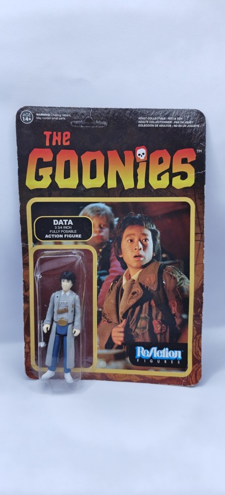 Funko ReAction Figures The Goonies Data 3 3/4 in Fully Poseable Figure 14+