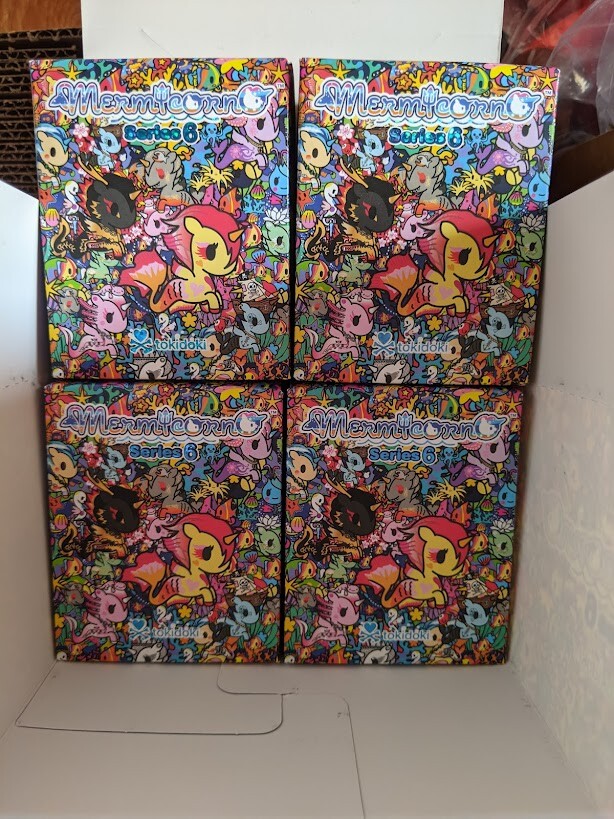 tokidoki mermicorno series 6 : 4x blind box