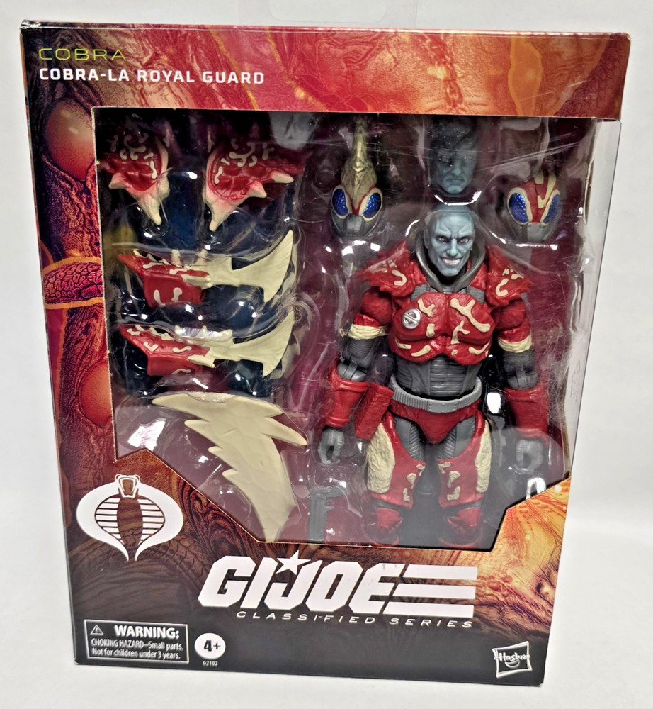 HASBRO GI JOE CLASSIFIED SERIES #191 DELUXE COBRA-LA ROYAL GUARD 6″ NEW!!!