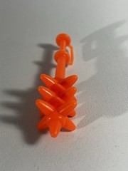 Vintage 1985 MOTU Spikor ORANGE BATTLE CLUB MACE WEAPON Masters of the Universe
