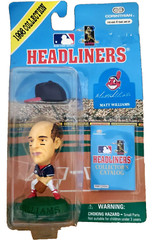 New Sealed 1998 Headliners Matt Williams, Cleveland Indians MLB Baseball Figure