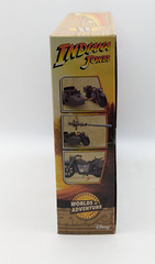 Indiana Jones Worlds Of Adventures Indiana Jones w/ Motorcycle & Side-Car New