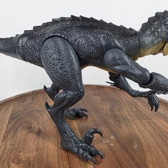 Mattel Jurassic World Slash N Battle Scorpios Rex Dinosaur Figure TESTED WORKING