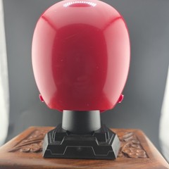 2 Power Rangers Legacy White And Red Ranger Replica Helmet Mini 1:4 Scale used