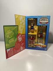 SDCC 2010 SUPER HERO SQUAD SHOW 3PACK – The Mayor (Stan Lee) Dr Doom Iron Man