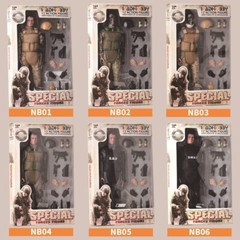 1/6 Military Army Combat Swat Police Soldier ACU Suit Figure Model Action Toys