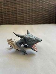 Chibi Monster Dragon ,3d printed figure painted, Monster Villian