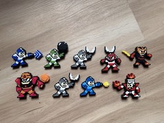 World Of Nintendo 8 Bit Classic Jakks Pacific Mega Man Retro Figures Lot Cut Gut