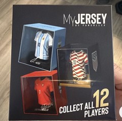 MyJersey Kevin De Bruyne Belgium Soccer Mini Jersey Figurine w/ Boxed