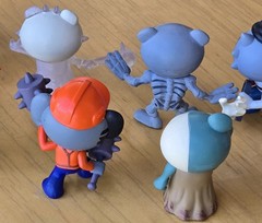 Roblox Piggy Series 2 Lot 9 PVC 3.5″ Figures PhatMojo Mega Case Loose Plastic