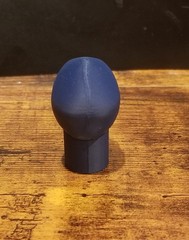 Custom 3d printed 1/6 skull head sculpt in multiple colors