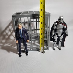 1:12 Scale Jail Prison Cell W/Bench Diorama Prop Set for 6″ Figures. Model Kit