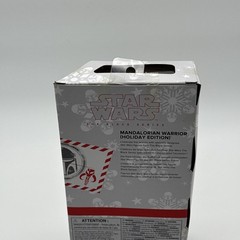 STAR WARS The Black Series Mandalorian Warrior Holiday Edition New In Box