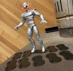 Double “BIGGER” Peg 6 inch action figure stands! (qty 10 pieces)