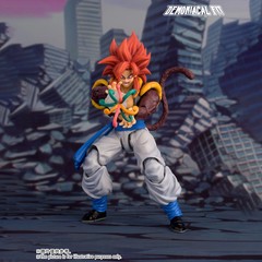 IN STOCK Demoniacal Fit Savage Duo Dragon Ball SSJ4 Gogeta Action Figure Figurin