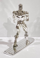 1994 Toy Biz Marvel Fantastic Four Deluxe 10″ Silver Surfer Action Figure