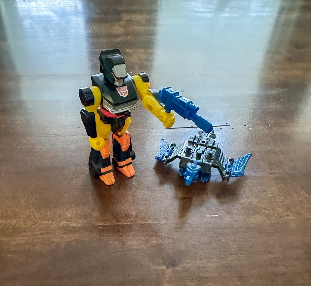 Transformers G1 Action Masters 1990 Jackpot Action Figure Complete with Sights