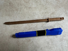 1995 Mighty Morphin Power Rangers Ninjor Sword and Sheath Part MMPR