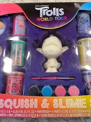 Dreamworks Trolls World Tour Squish & Slime Set New In Box Make Your Own Squishy