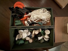 Vintage GI Joe Accessories Including Hats, Snow Shoes, Life Jackets, Etc