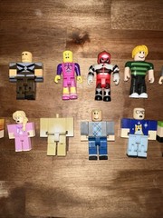 Roblox Mini Figures Lot of 13 Figures W/ Accessories Mixed Characters Used