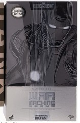 Sealed Hot Toys 1/6 Iron Man 3 Diecast Series WAR MACHINE Mark II MMS 198-D03