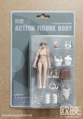 1/18 Flexible Joint Female 3.75” Action Figure Body Model