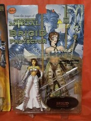 Lot 3 1990s Skybolt Action Figures Comics Brigid Double Impact Sisters Darkness