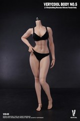 VeryCool 1/6 Silicone Female Natural Skin Body w/ a Bodybuilding Muscle VCD05B