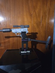 Transformers MP36 Megatron Customized Stand For Displaying Gun Mode 3D Printed
