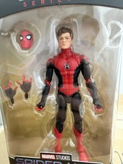 Marvel Legends Upgraded Suit Spider-Man No Way Home Walmart Exclusive Unmasked