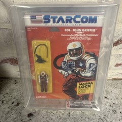 CAS 85+ Graded StarCom Coleco 23 Back Col. John Griffin | MOC Graded