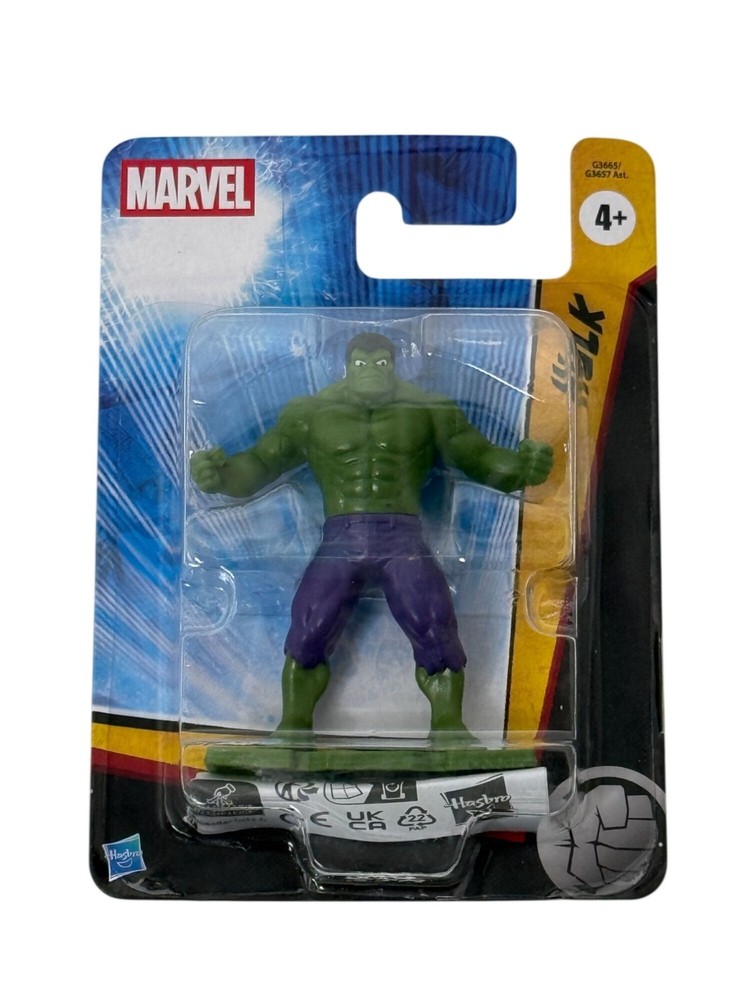 Marvel Hulk Mini Figure Hasbro 2026 Collectible Toy NIP Ages 4+