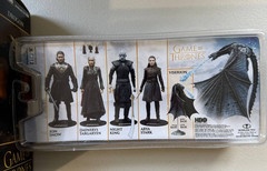 McFarlane Game of Thrones Drogon Deluxe Dragon & Night King Figure Lot NIB