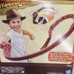 Indiana Jones Action-Crackin’ Whip Cosplay Roleplay Toy Lucas Films Disney S11