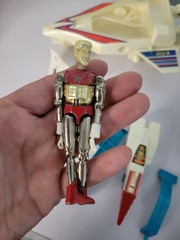 Vintage 1970s Space Toy Lot Mattel Battlestar Galactica & Mego Micronauts As Is