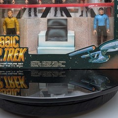 Playmates Star Trek Classic Figure Set TOS:Kirk+Spock+McCoy+Scotty 1993â­