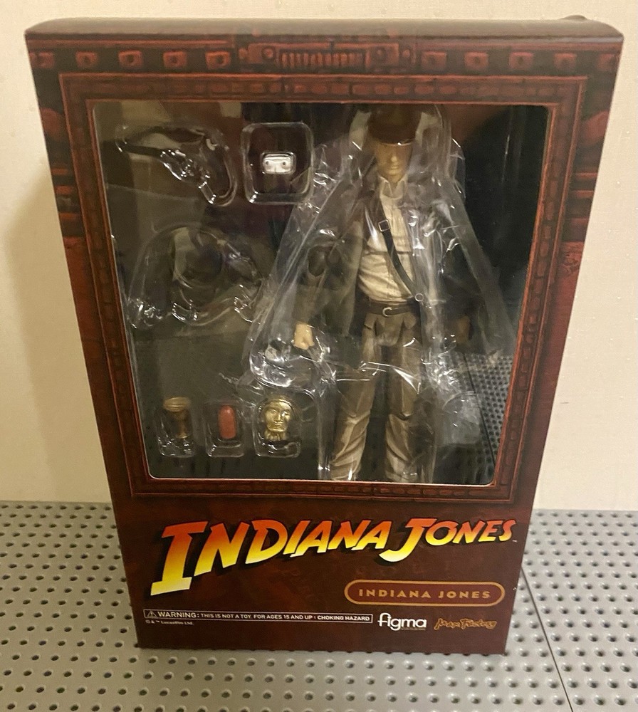 Max Factory Figma 209 Indiana Jones Temple Doom Figure Raiders NIB Max Factory