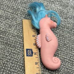 My Little Pony G1 Sea Pony Wavedancer 1983 Pink W Blue Hair Rare HG8